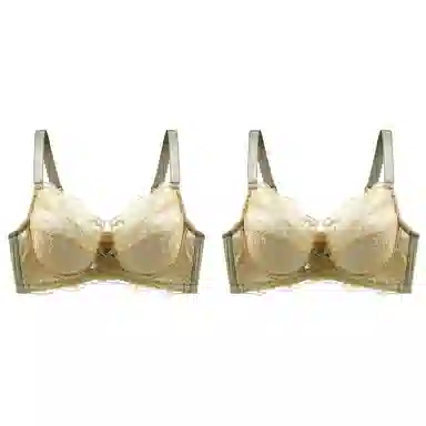 莫代尔 软钢圈调整型蕾丝文胸 女款