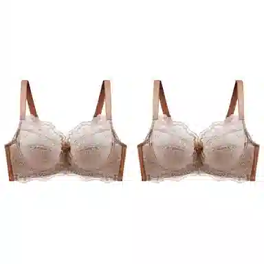 莫代尔 软钢圈调整型蕾丝文胸 女款