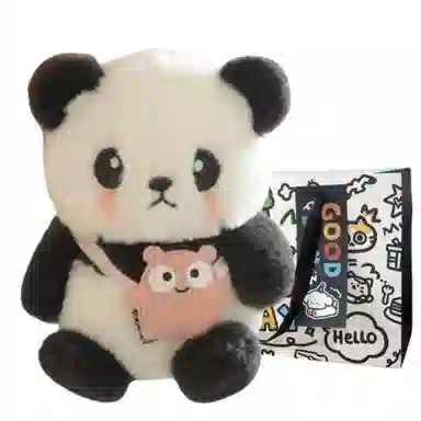 公主恋人 球球熊猫安抚布娃娃 玩偶 毛绒挂件