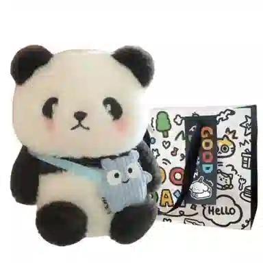 公主恋人 球球熊猫安抚布娃娃 玩偶 毛绒挂件