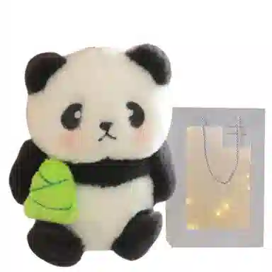 公主恋人 球球熊猫安抚布娃娃 玩偶 毛绒挂件