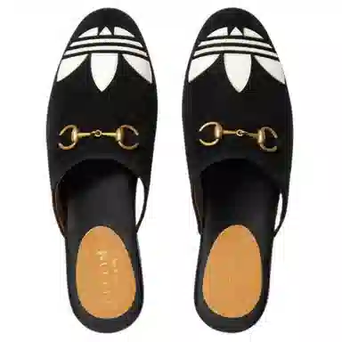 adidas originals x GUCCI Trefoil slipper