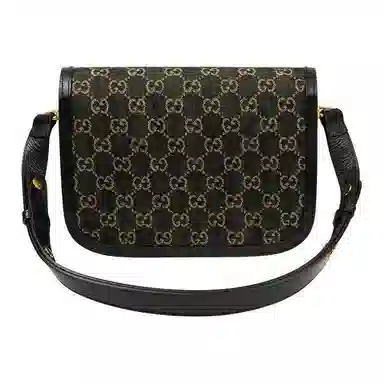 GUCCI Horsebit 1955Denim Logo