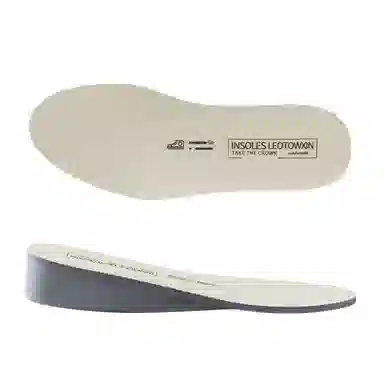 足印部落 帆布鞋专用增高舒适隐形不累脚增高垫 鞋垫 男女同款情侣款