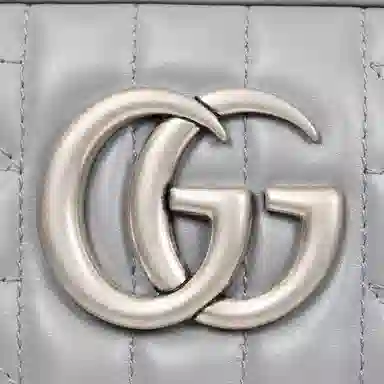 Gucci GG Marmont Camera Bag Grey