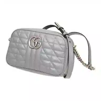 Gucci GG Marmont Camera Bag Grey