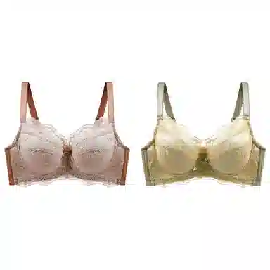 莫代尔 软钢圈调整型蕾丝文胸 女款