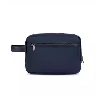 北极猎人 时尚简约轻便日常通勤休闲防泼水 涤纶 手提包手拿包 男款 黑色/蓝色/灰色