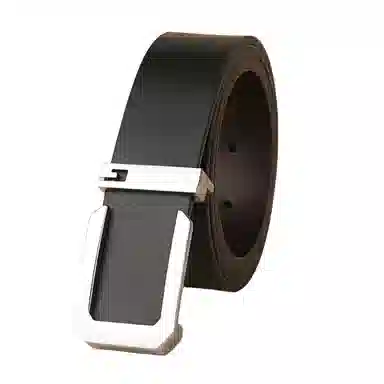 帝企鹅 平滑扣休闲 牛皮 皮带 男款