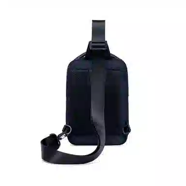 北极猎人 通勤多功能涤纶斜挎单肩包防泼水 男款 黑色/蓝色/灰色