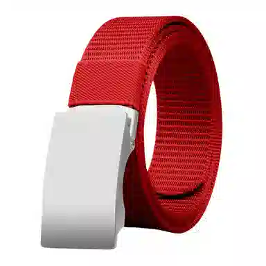 帝企鹅 户外休闲透气加厚 无牙自动扣 不锈钢 帆布 其他腰带 男款