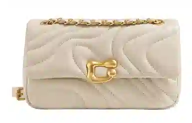 Miaodi Chain Shoulder Bag White