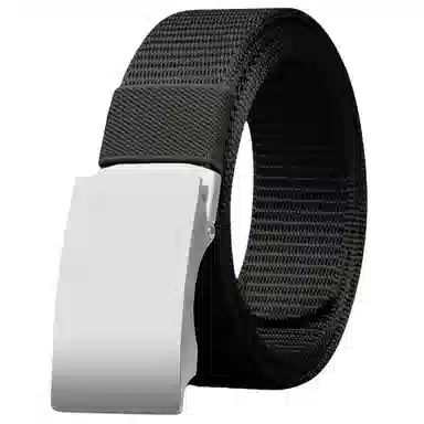 帝企鹅 户外休闲透气加厚 无牙自动扣 不锈钢 帆布 其他腰带 男款