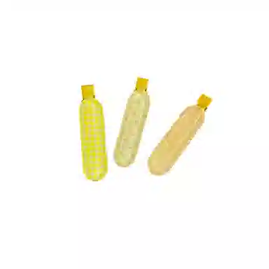 水中玉 多巴胺少女可爱发卡果冻色前额碎发整理神器侧边小夹子一字夹 发夹 女款