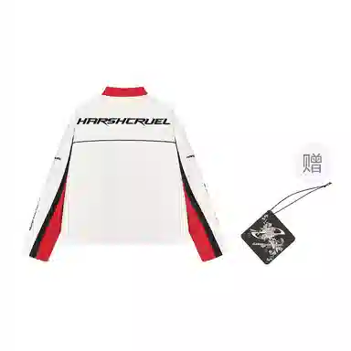 HARSH AND CRUEL Retro Embroidered Jacket