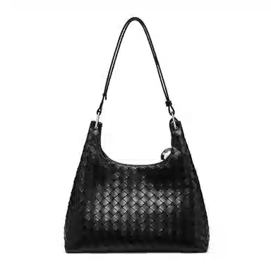 Red Dragonfly Quilted Leather Shoulder Bag