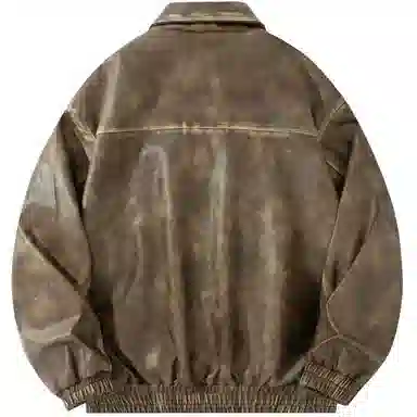Kawasaki Retro Racing PU Jacket