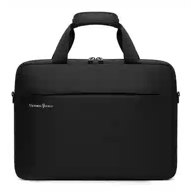 维多利亚旅行者 休闲纯色简约适用华为联想时尚 牛津布 电脑包 常规 男女同款情侣款 黑色