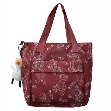 行途 小熊休闲时尚背包 尼龙 双肩包 女款 多色