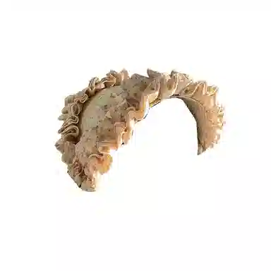 撞青春 法式复古蕾丝碎花编织海边沙滩度假田园风发带 草编 帽子 女款
