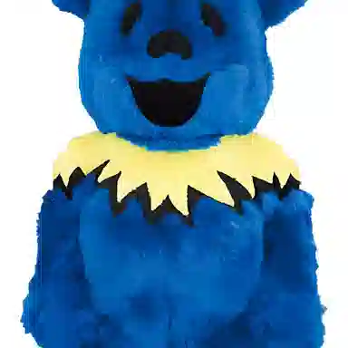 BE@RBRICK Grateful Dead Blue 400%