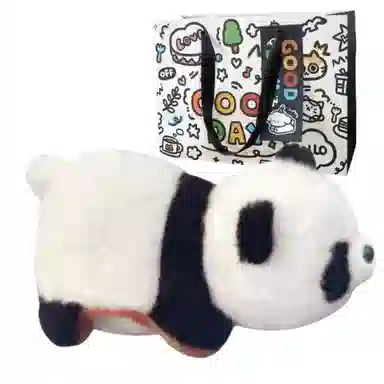 公主恋人 萌趣变身小熊猫 创意安抚布娃娃 玩偶 毛绒公仔