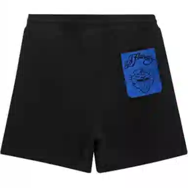 Ed Hardy FW24 Black Shorts