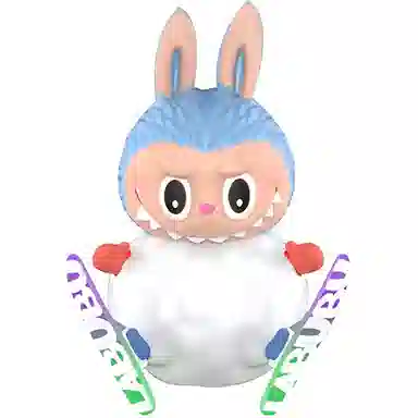 POP MART LABUBU Skiing Figure 10cm