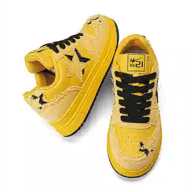 双星八特 独特魅力 自由灵动 透气潮流百搭运动复古增高休闲经典 耐磨轻便防滑 低帮 板鞋 男女同款