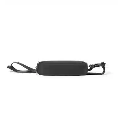 波斯丹顿 轻便防泼水简约 织物 腰包胸包 小号 男女同款情侣款 黑色/灰色