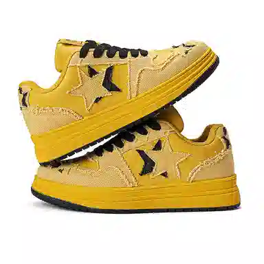 双星八特 独特魅力 自由灵动 透气潮流百搭运动复古增高休闲经典 耐磨轻便防滑 低帮 板鞋 男女同款