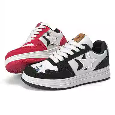 双星八特 独特魅力 自由灵动 透气潮流百搭运动复古增高休闲经典 耐磨轻便防滑 低帮 板鞋 男女同款