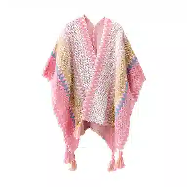 梦特娇 民族风夏秋旅游拍照出片潮流搭配薄款 披肩 女款