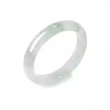 七小匠 新中式 青山黛贵妃镯 平安镯 小众设计 轻奢高级感 气质古风温婉 时尚优雅 复古 天山翠 玉石手镯 女款