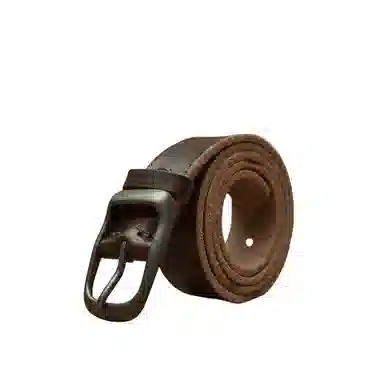 帝企鹅 手工  针扣头层 皮带 男款