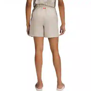 lululemon Team Canada Wovenair High-Rise Short 6"COC logo