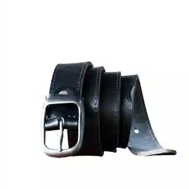 帝企鹅 手工  针扣头层 皮带 男款