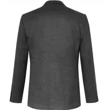 利郎 绵羊毛商务休闲西装领极简风单排扣修身西服 男款 浮岩灰