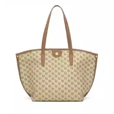 Mashalanti Printed Series Shoulder Bag Beige