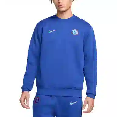 Nike Chelsea FCClub Men's Football Crew-Neck Sweatshirt