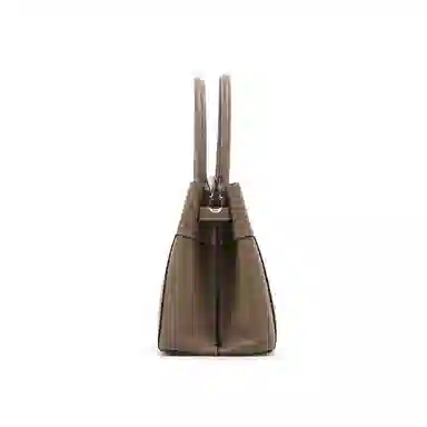 红蜻蜓 铂金包  头层牛皮 铂雅锁韵 精致都市系列 手提包 手拎包 中号 女款 卡其/米白/棕/酒红