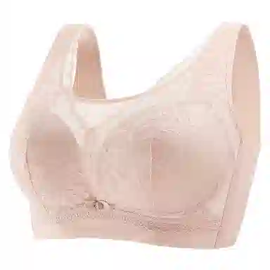 浪莎 舒适无痕亲肤柔软无钢圈收副乳防下垂轻薄聚拢透气文胸 女款 组合装