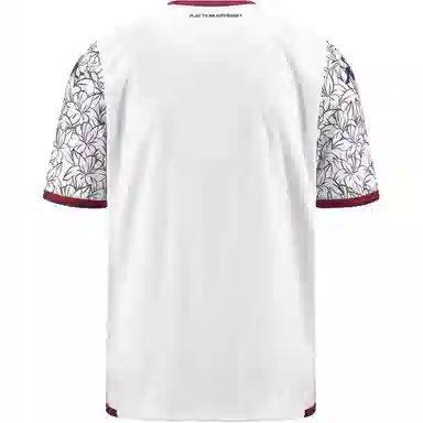 Kappa Florence Away V-Neck Soccer Jersey White