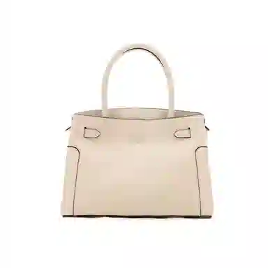 红蜻蜓 铂金包  头层牛皮 铂雅锁韵 精致都市系列 手提包 手拎包 中号 女款 卡其/米白/棕/酒红