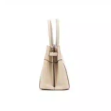 红蜻蜓 铂金包  头层牛皮 铂雅锁韵 精致都市系列 手提包 手拎包 中号 女款 卡其/米白/棕/酒红