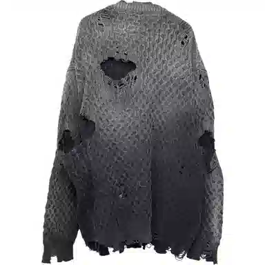 Maison Mihara Yasuhiro FW24 Black Sweater