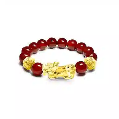 中国珠宝 貔貅转运珠本命年 水晶 手串 男女同款情侣款