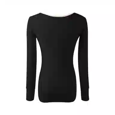 内在密码 纯色百搭修身内搭长袖针织衫 女款