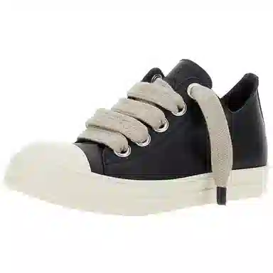 Rick Owens Low Top Sneakers Black
