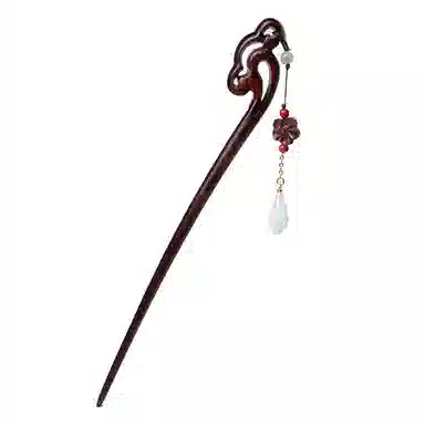 木盛缘 复古古风 木作 簪子 男女同款情侣款 血檀